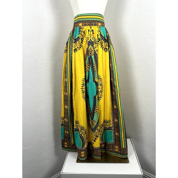 GORGEOUS BOHO COTTON MAXI SKIRT (Womens: Medium) - Picture 1 of 10